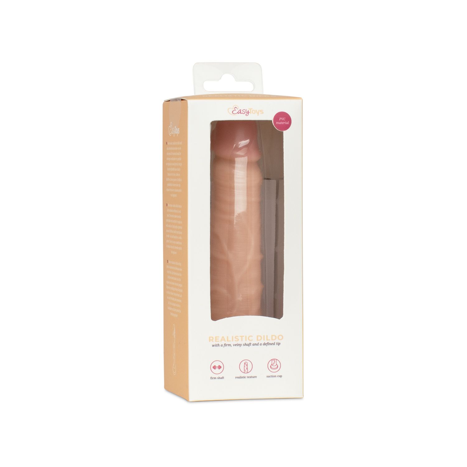 Easytoys Dildo Collection - Dildo without Balls 12 cm Beige (1 stuk) - image 3