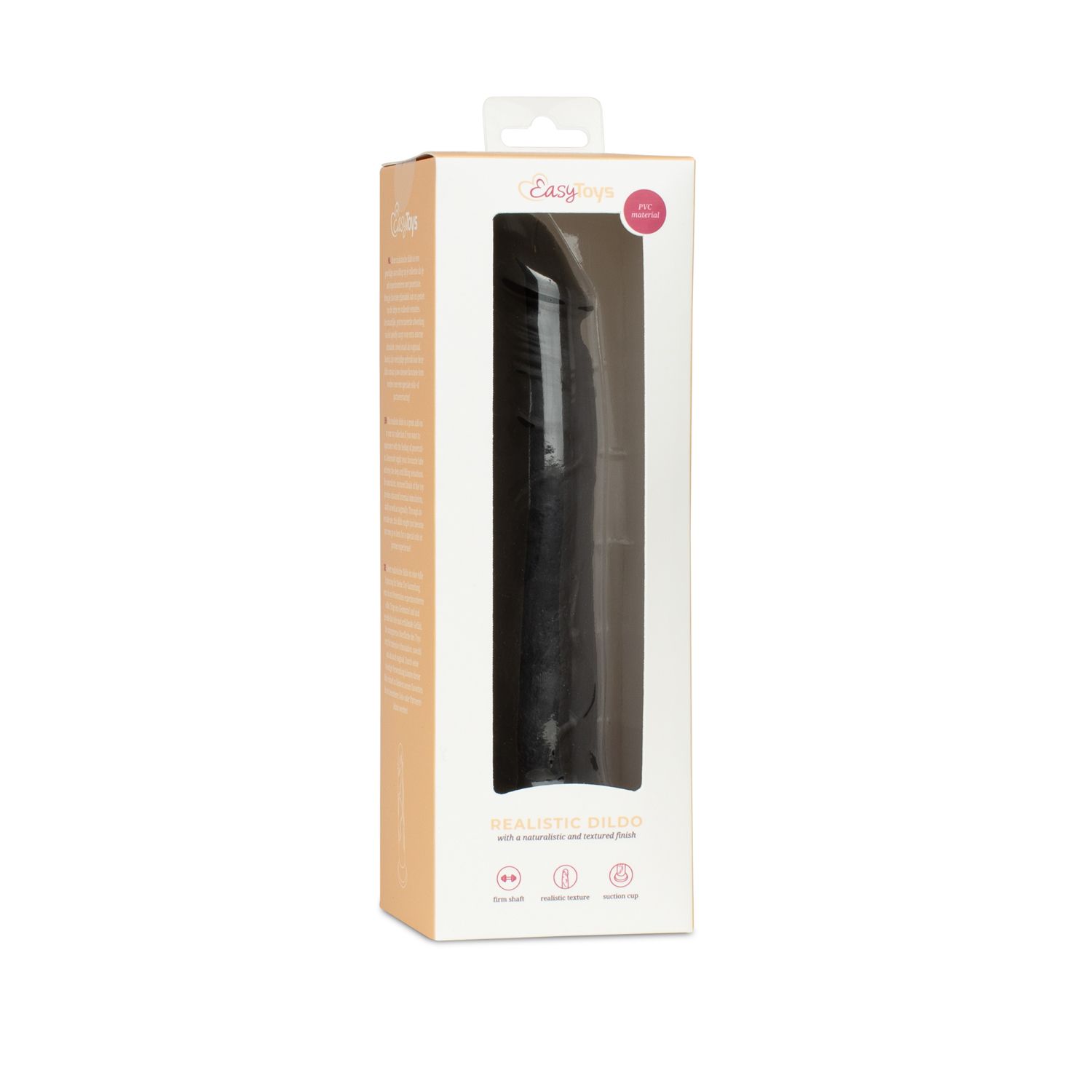 Easytoys Dildo Collection - Dildo without Balls 17.5 cm Zwart (1 stuk) - image 3