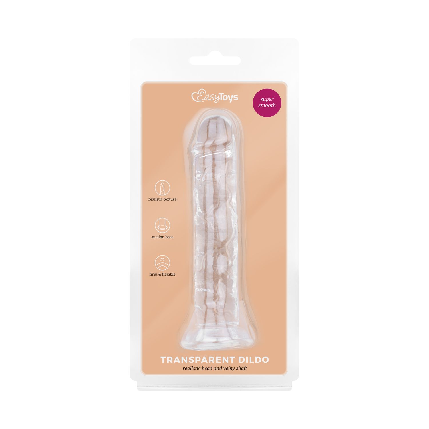 Easytoys Dildo Collection - Jelly Dildo without Balls 14 cm Transparant (1 stuk) - image 9