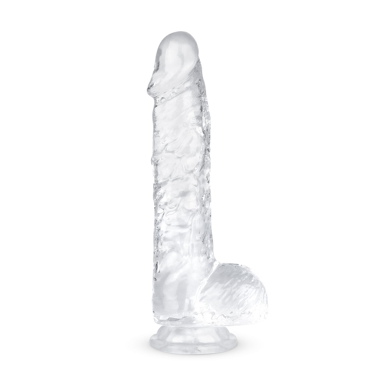 Easytoys Dildo Collection - Jelly Dildo with Balls 15 cm Transparant (1 stuk) - image 2