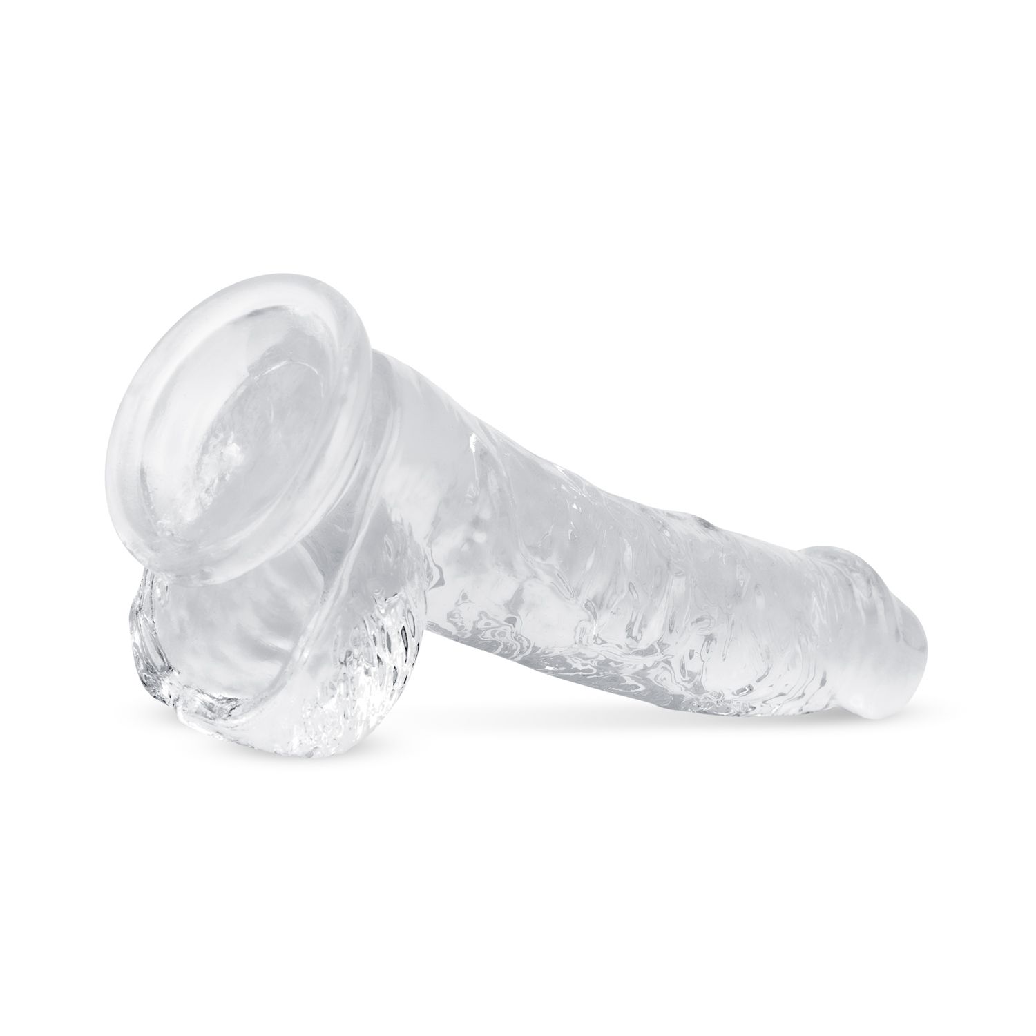 Easytoys Dildo Collection - Jelly Dildo with Balls 15 cm Transparant (1 stuk) - image 5