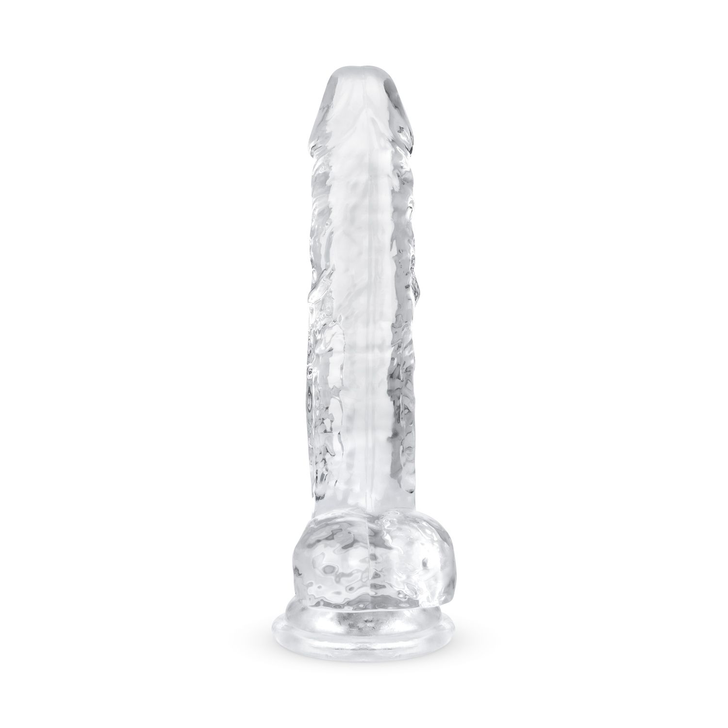 Easytoys Dildo Collection - Jelly Dildo with Balls 17 cm Transparant (1 stuk) - image 3