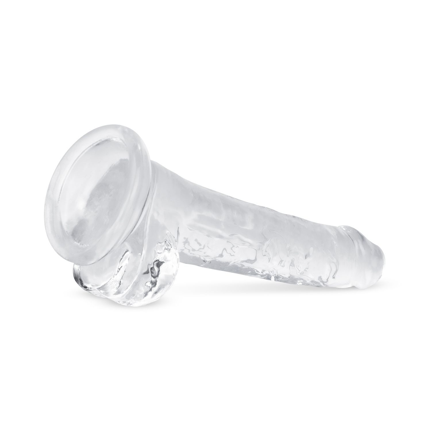 Easytoys Dildo Collection - Jelly Dildo with Balls 17 cm Transparant (1 stuk) - image 5