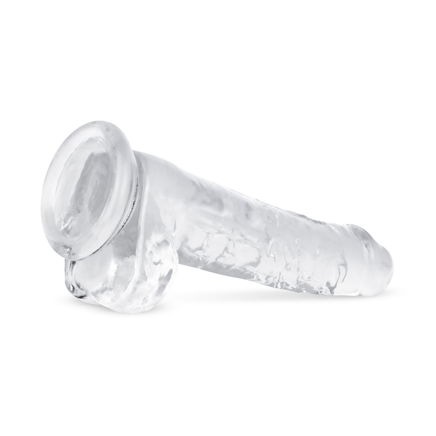 Easytoys Dildo Collection - Jelly Dildo with Balls 19 cm Transparant (1 stuk) - image 5