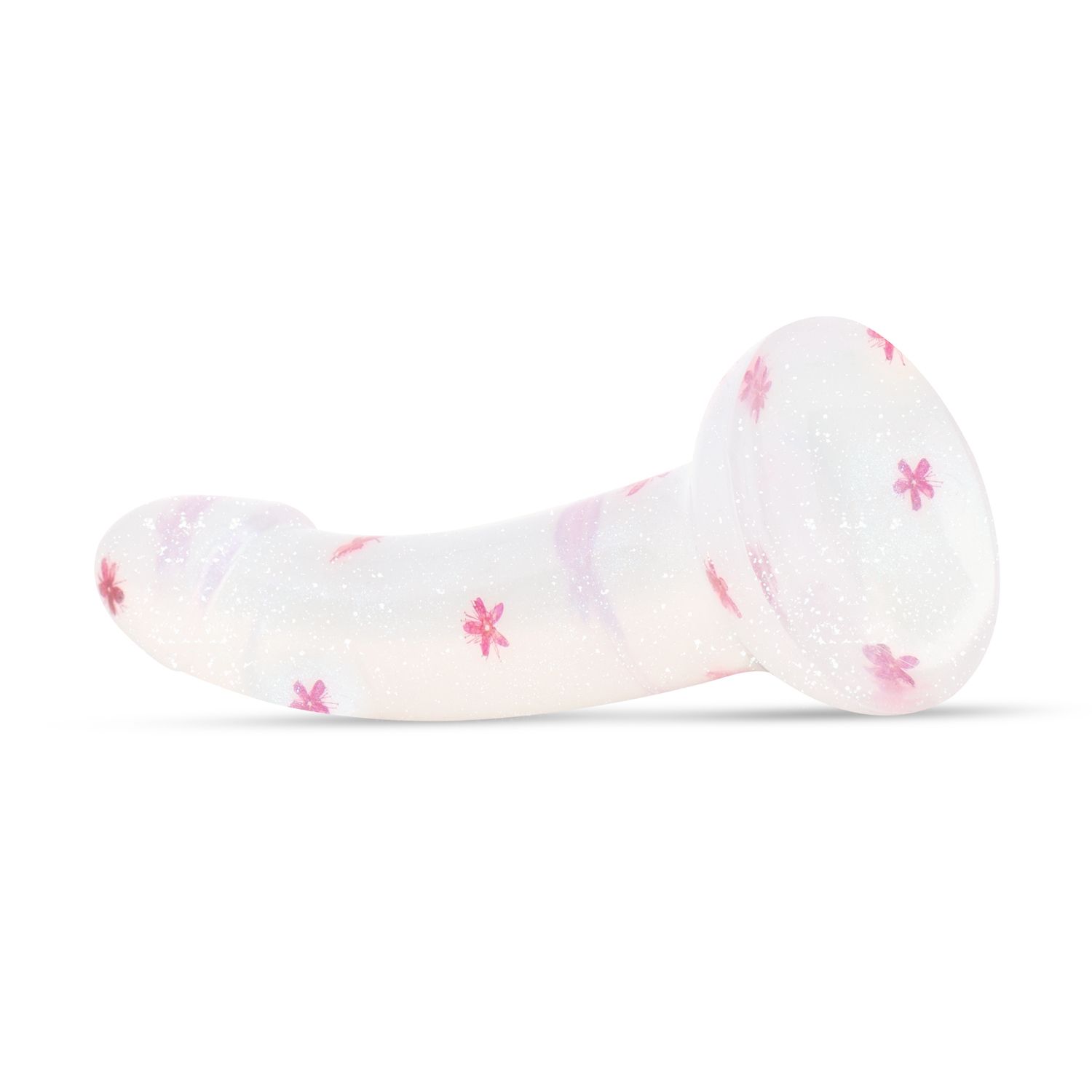 EasyToys Dildo Collection - Flower Power Dildo Small Roze, Wit (1 stuk) - image 2