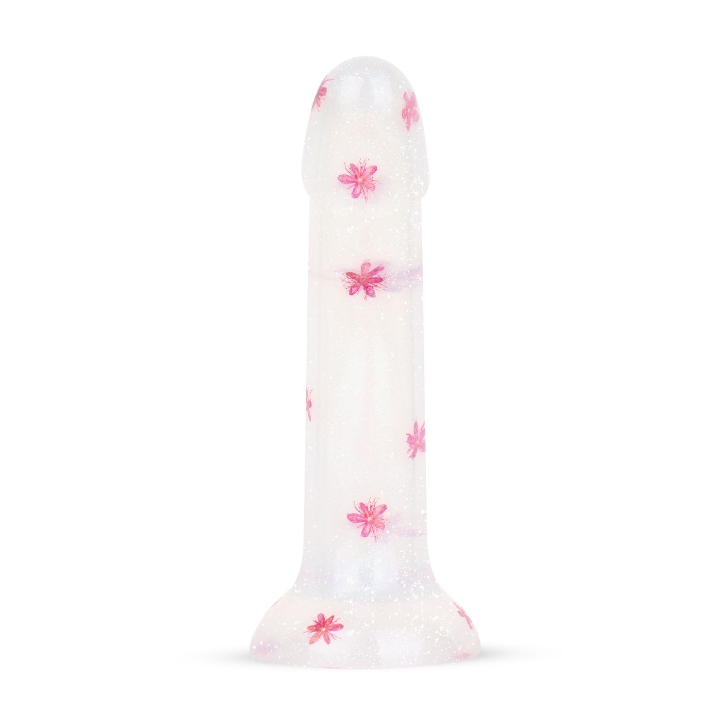 EasyToys Dildo Collection - Flower Power Dildo Small Roze, Wit (1 stuk) - image 4