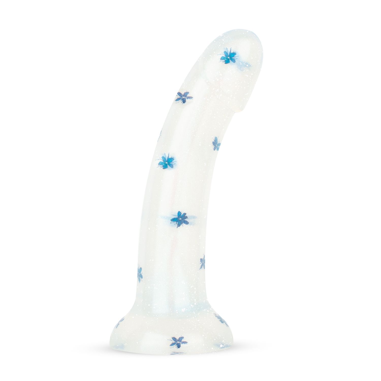 EasyToys Dildo Collection - Blossom Bliss Dildo Medium Blauw (1 stuk)