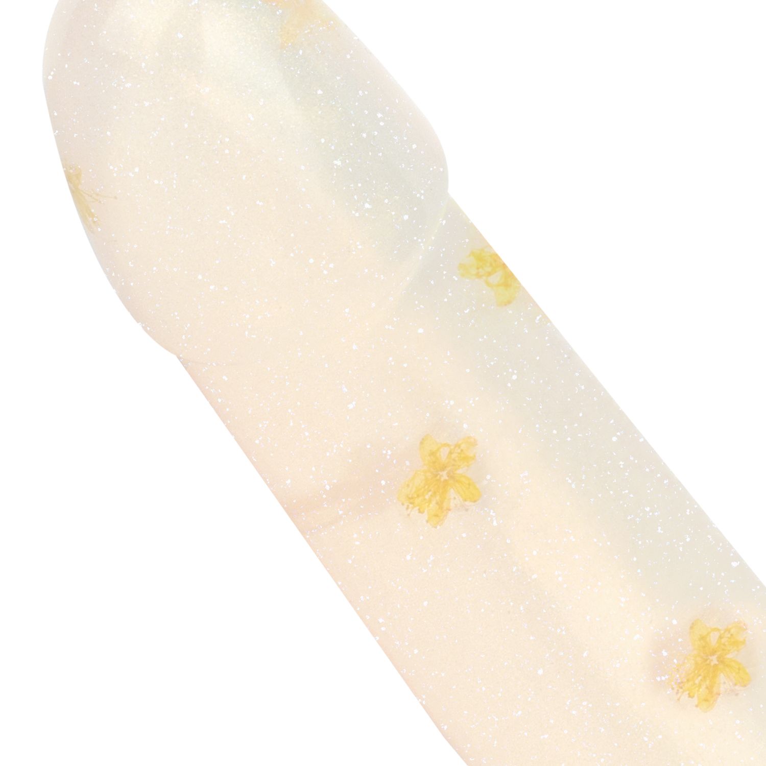 EasyToys Dildo Collection - Flower Power Dildo Small Gold Goud, Wit (1 stuk) - image 3