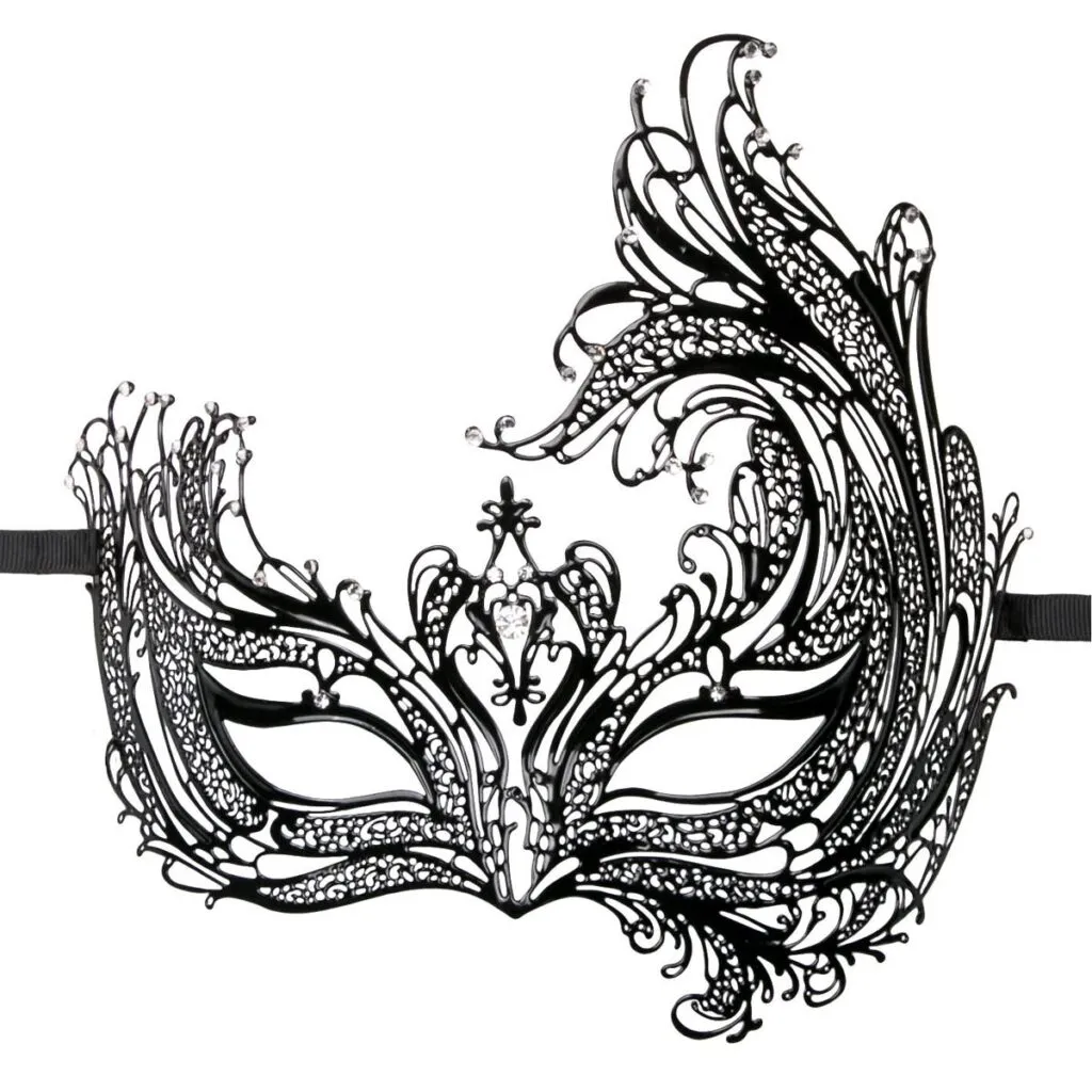 Easytoys Fetish Collection - Metal Mask Victorian Zwart (1 stuk)