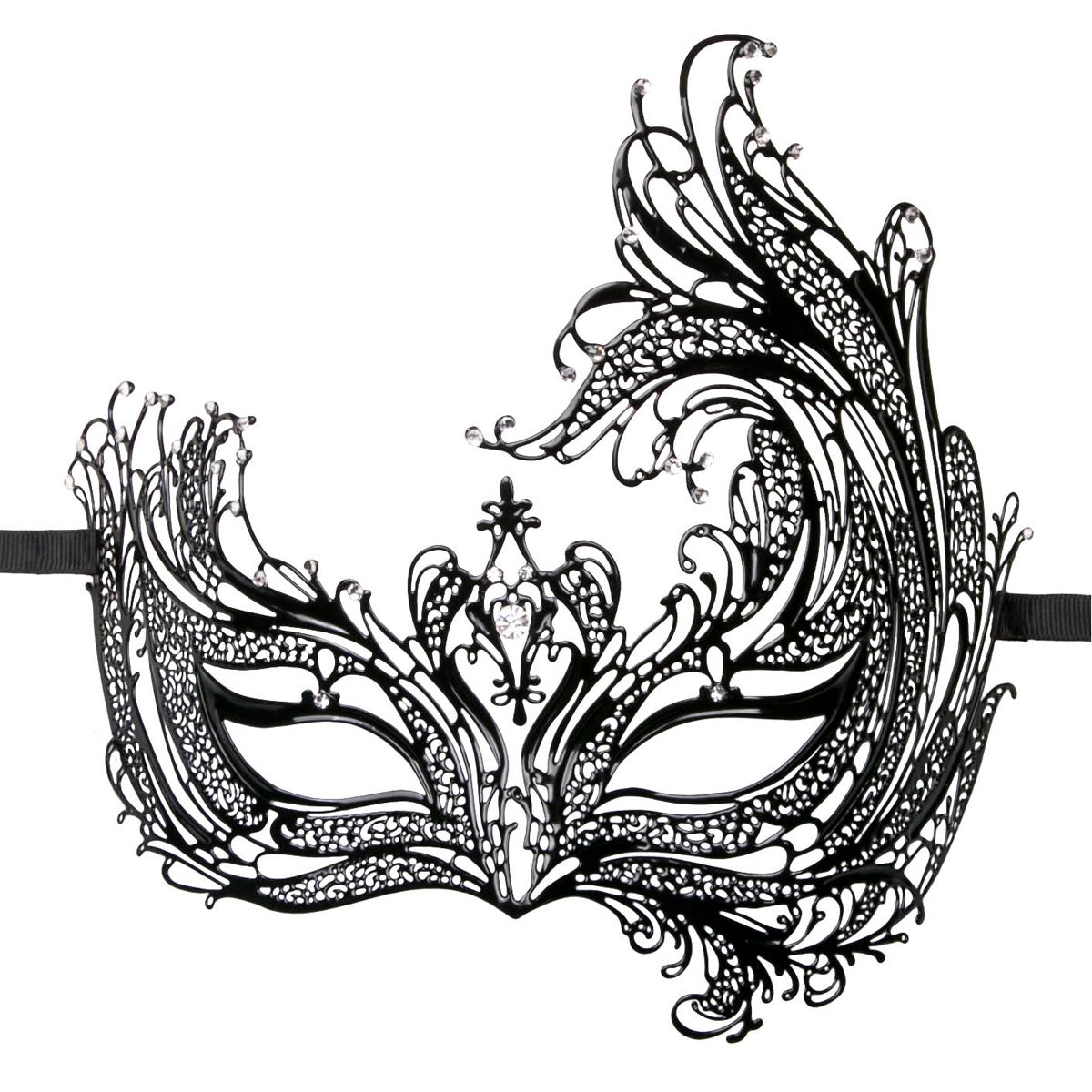 Easytoys Fetish Collection - Metal Mask Victorian Zwart (1 stuk)