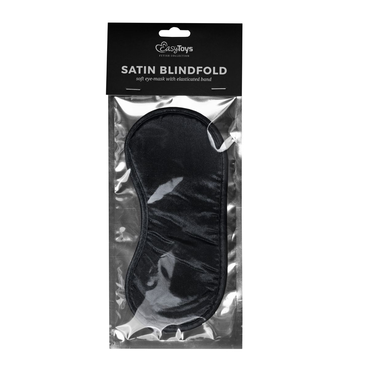 Easytoys Fetish Collection - Satin Eye Mask Zwart (1 stuk)