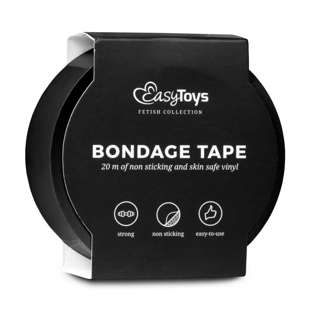 Easytoys Fetish Collection - Bondage Tape Zwart (20 m)
