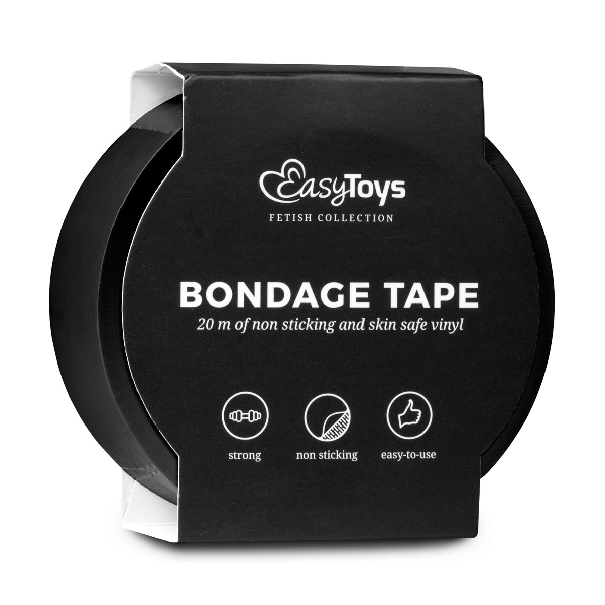 Easytoys Fetish Collection - Bondage Tape Zwart (20 m)