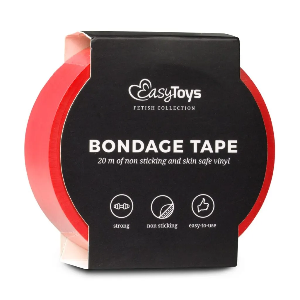 Easytoys Fetish Collection - Bondage Tape Rood (20 m)