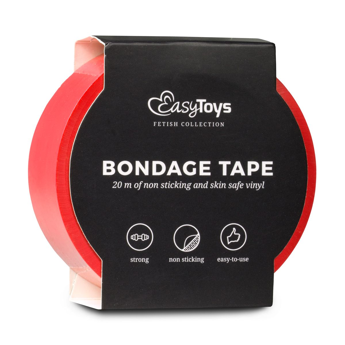 Easytoys Fetish Collection - Bondage Tape Rood (20 m)