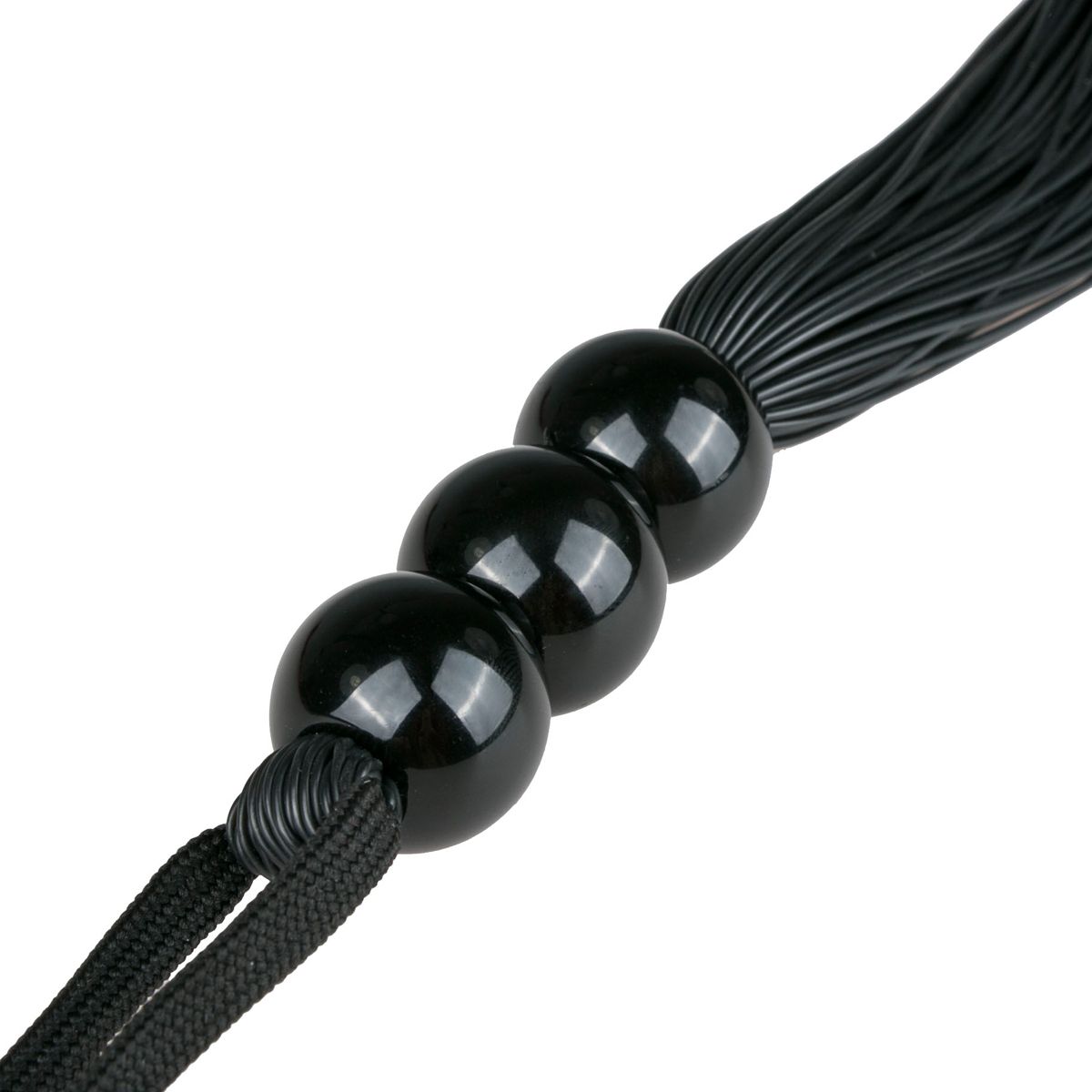 Easytoys Fetish Collection - Silicone Whip Zwart (1 stuk) - image 2
