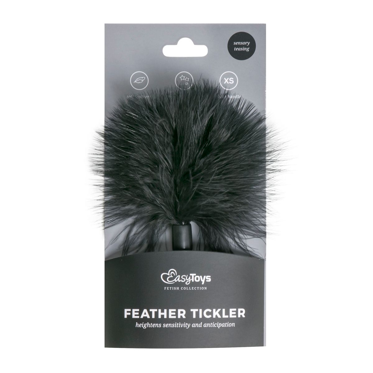 Easytoys Fetish Collection - Small Tickler Zwart (1 stuk)