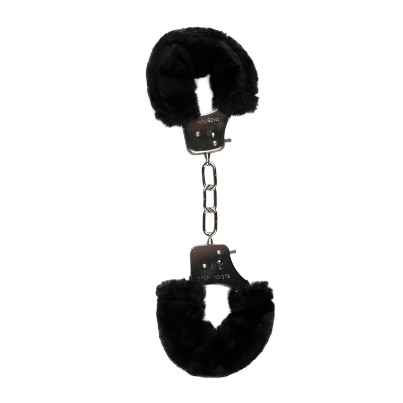 Easytoys Fetish Collection - Furry Handcuffs Zwart (1 stuk)
