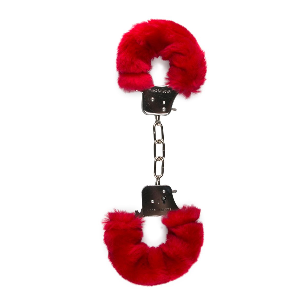 Easytoys Fetish Collection - Furry Handcuffs Rood (1 stuk)