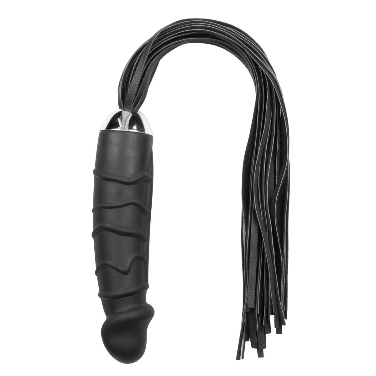 Easytoys Fetish Collection - Flogger Dildo Zwart (1 stuk)