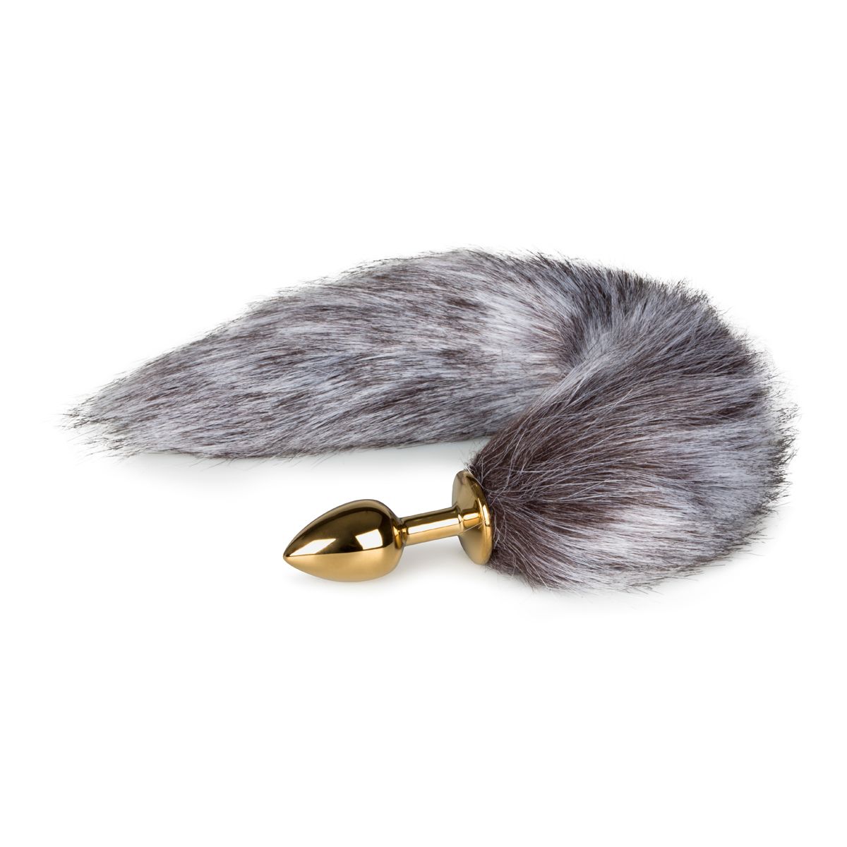 Easytoys Fetish Collection - Silver Fox Tail Plug S Goud (1 stuk)