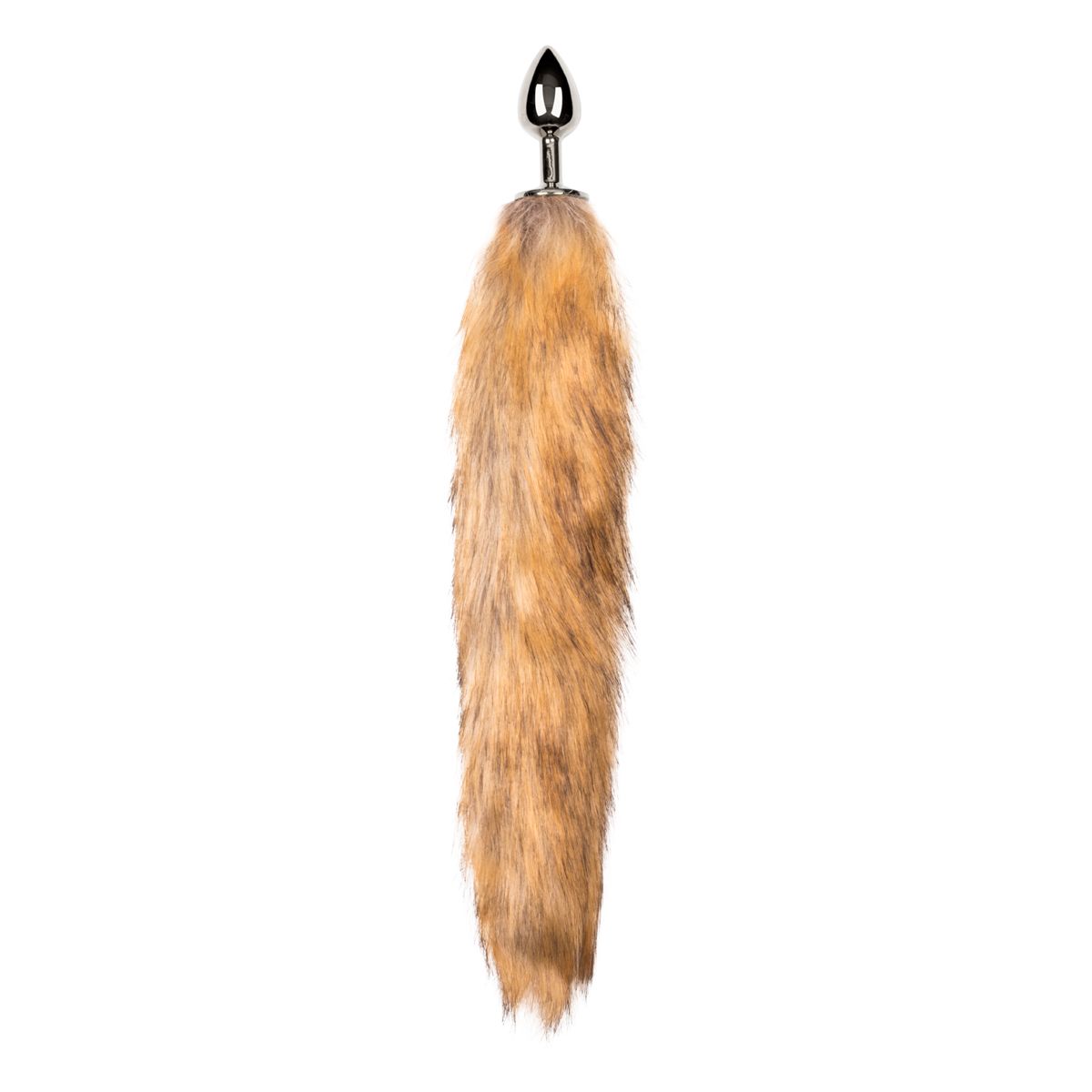 Easytoys Fetish Collection - Beige Fox Tail Plug S Zilver (1 stuk)