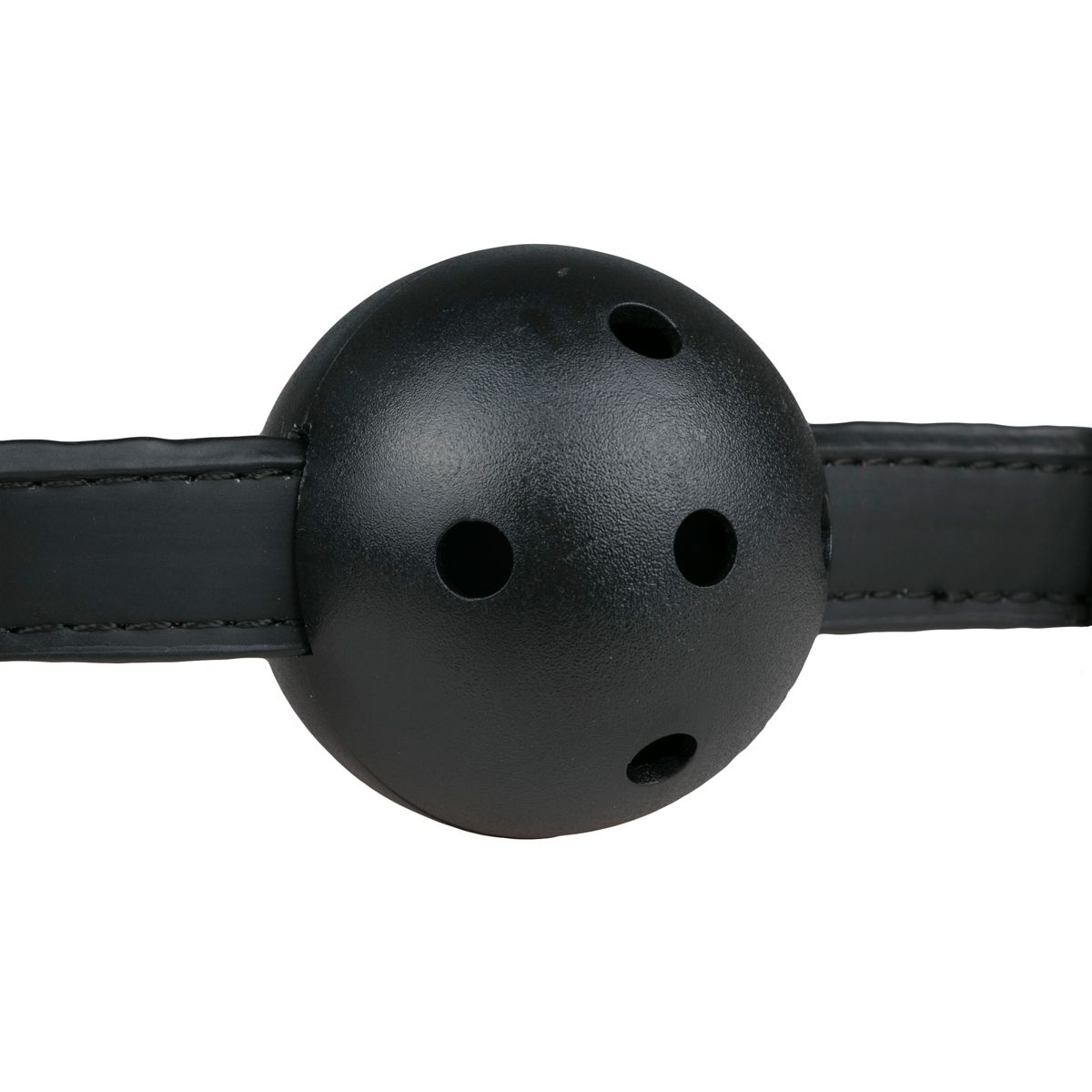 Easytoys Fetish Collection - Ball Gag with PVC Ball Zwart (1 stuk) - image 3