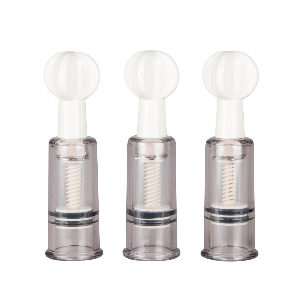 Easytoys Fetish Collection - Nipple & Clit Suckers 3 pcs Transparant (1 stuk)