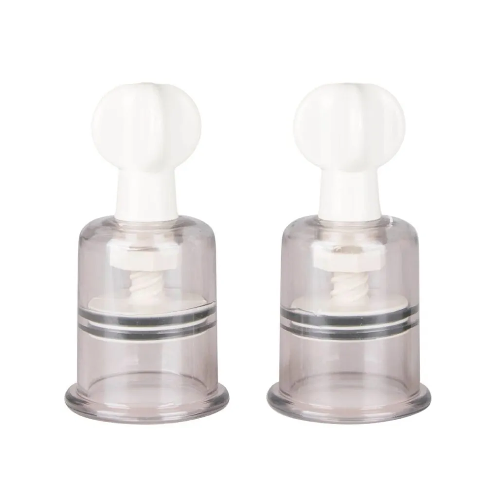 Easytoys Fetish Collection - Nipple & Clit Suckers Medium 2 pcs  (1 set)