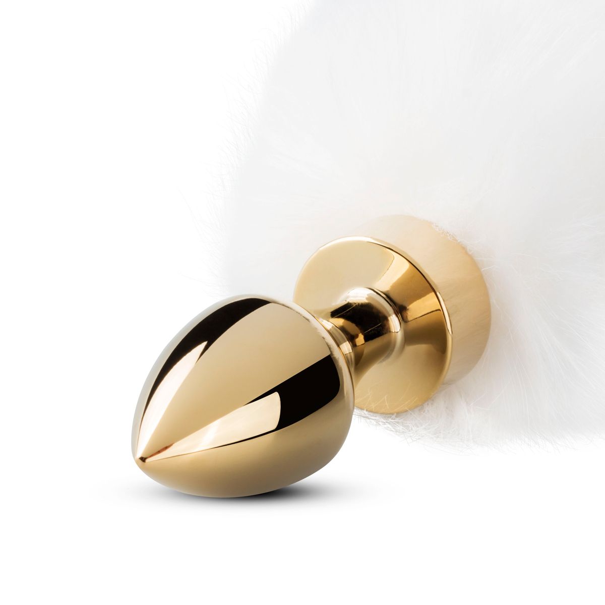 Easytoys Fetish Collection - Snow Fox Tail Plug S Goud (1 stuk)