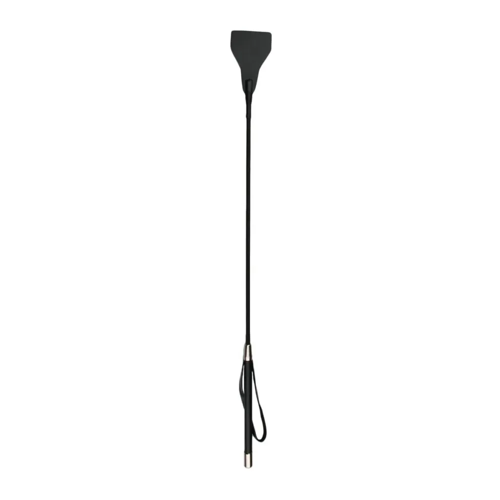 Easytoys Fetish Collection Leahter Black Whip Zwart (1 stuk)