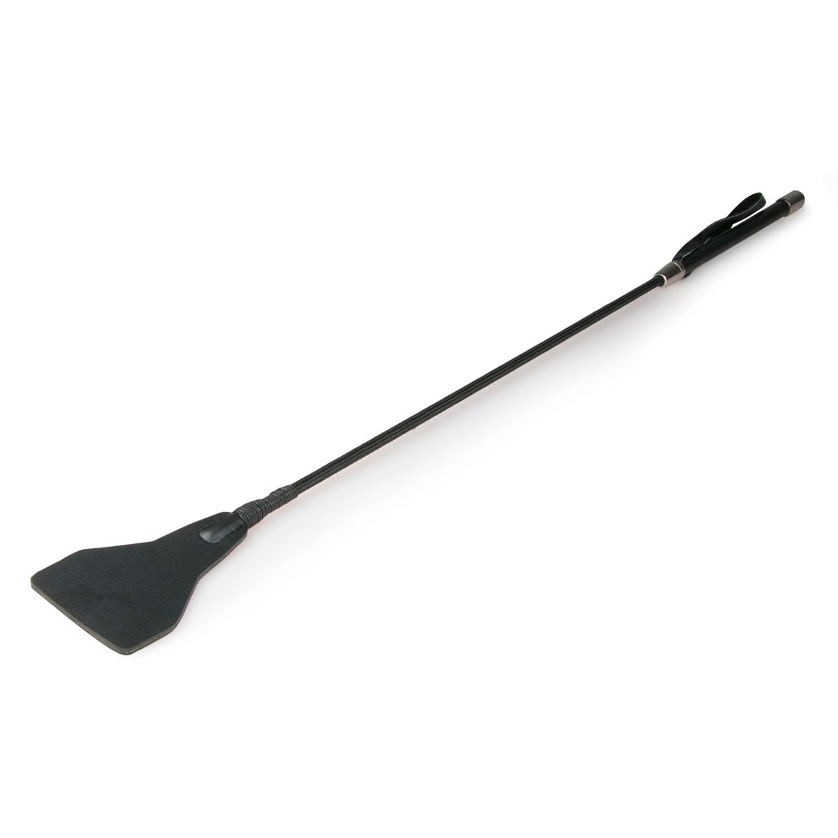 Easytoys Fetish Collection Leahter Black Whip Zwart (1 stuk) - image 3
