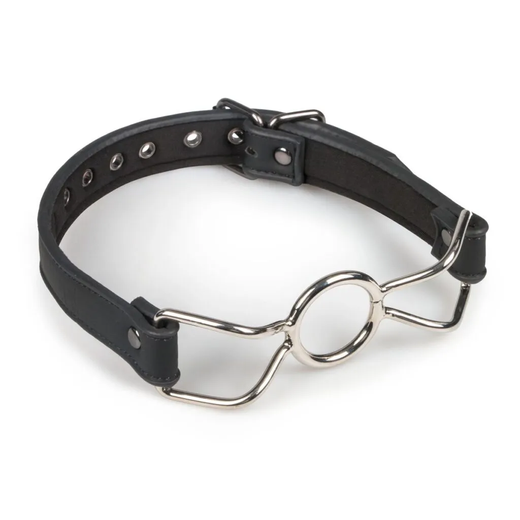 Easytoys Fetish Collection - Metal Mouth Gag Zwart (1 stuk)