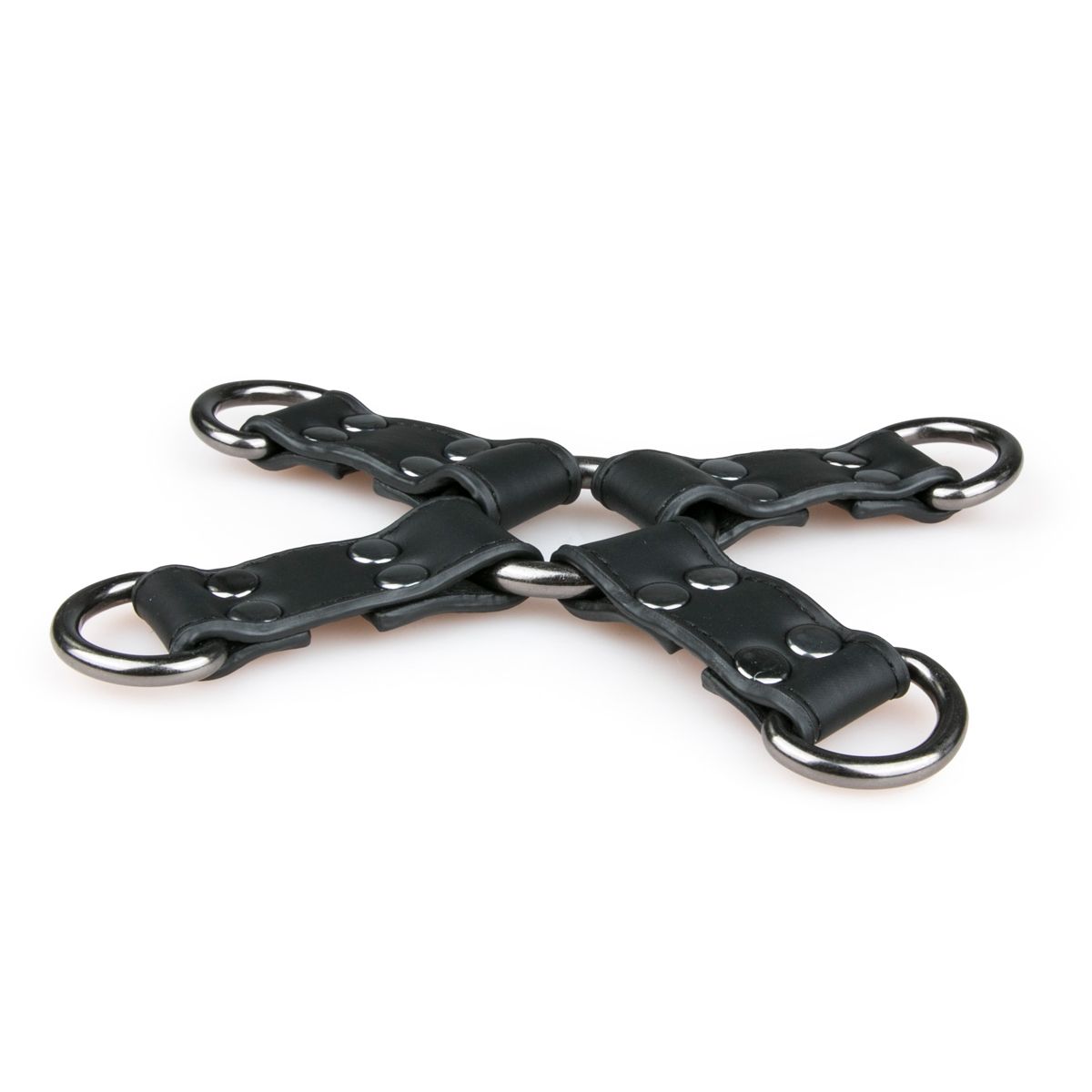 Easytoys Fetish Collection - Leather Hogtie Zwart (1 stuk) - image 4