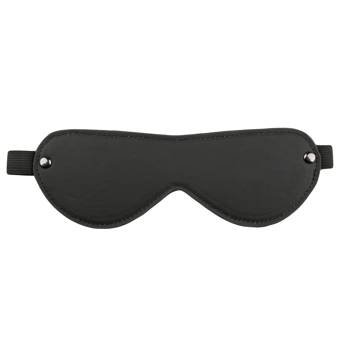 Easytoys Fetish Collection - Leather Eye Mask Zwart (1 stuk)