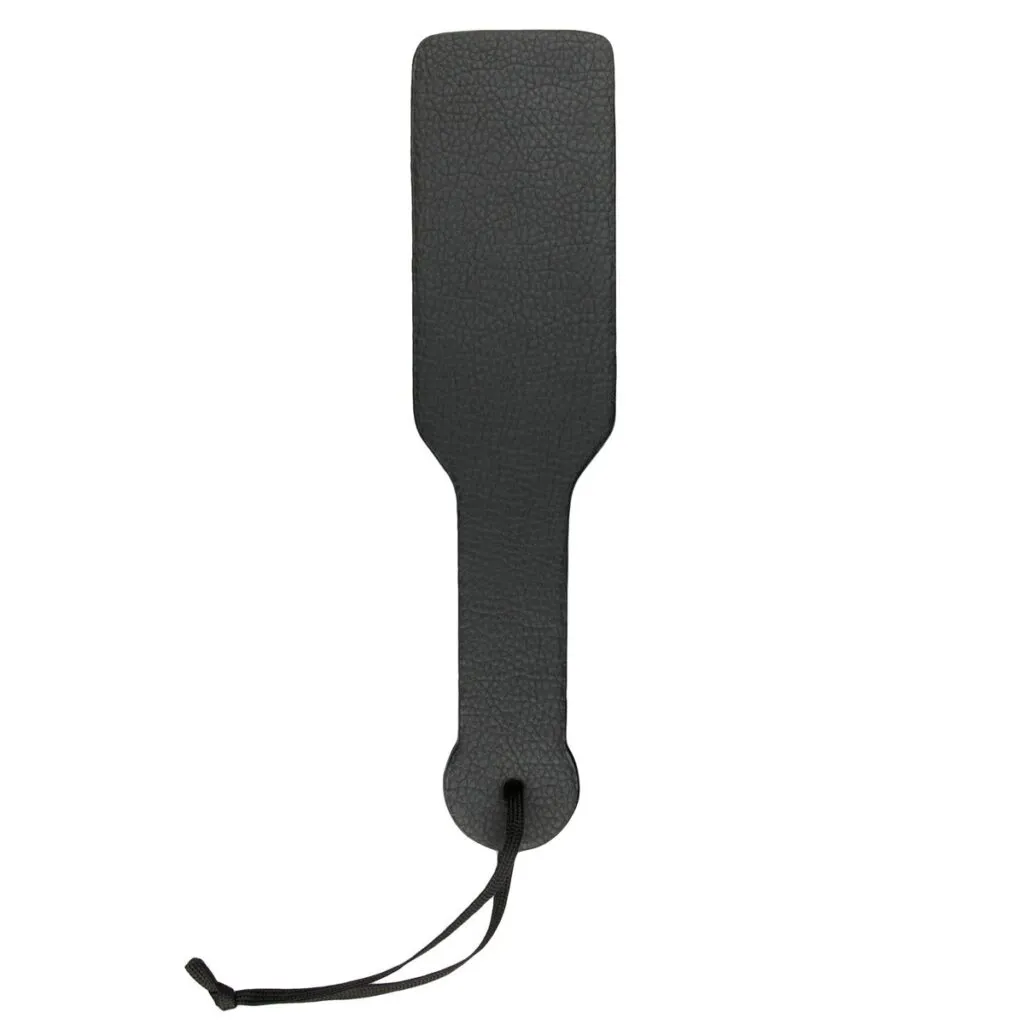 Easytoys Fetish Collection - PU Leather Paddle Zwart (1 stuk)