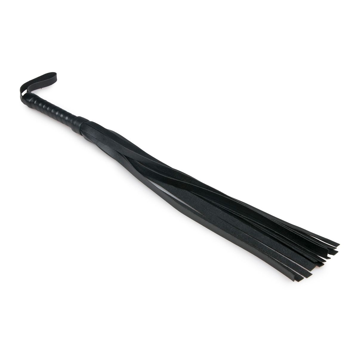 Easytoys Fetish Collection - Small Leather Flogger Zwart (1 stuk) - image 2