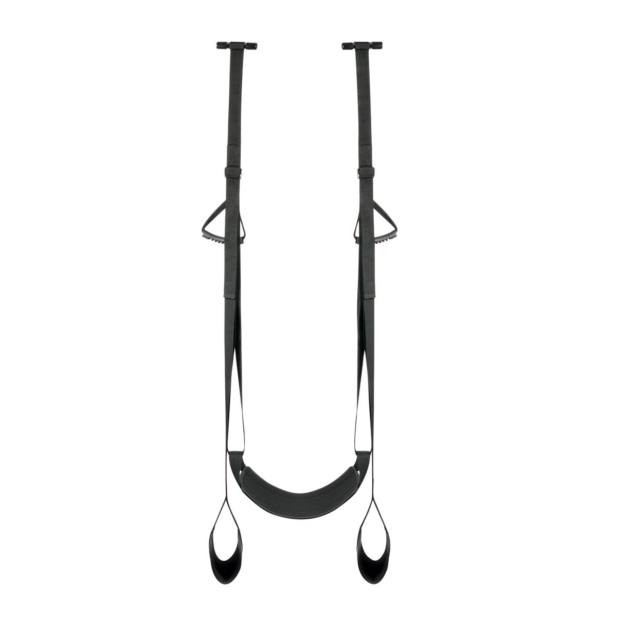 Easytoys Fetish Collection - Leg & Bum Support Over The Door Swing Zwart (1 stuk)