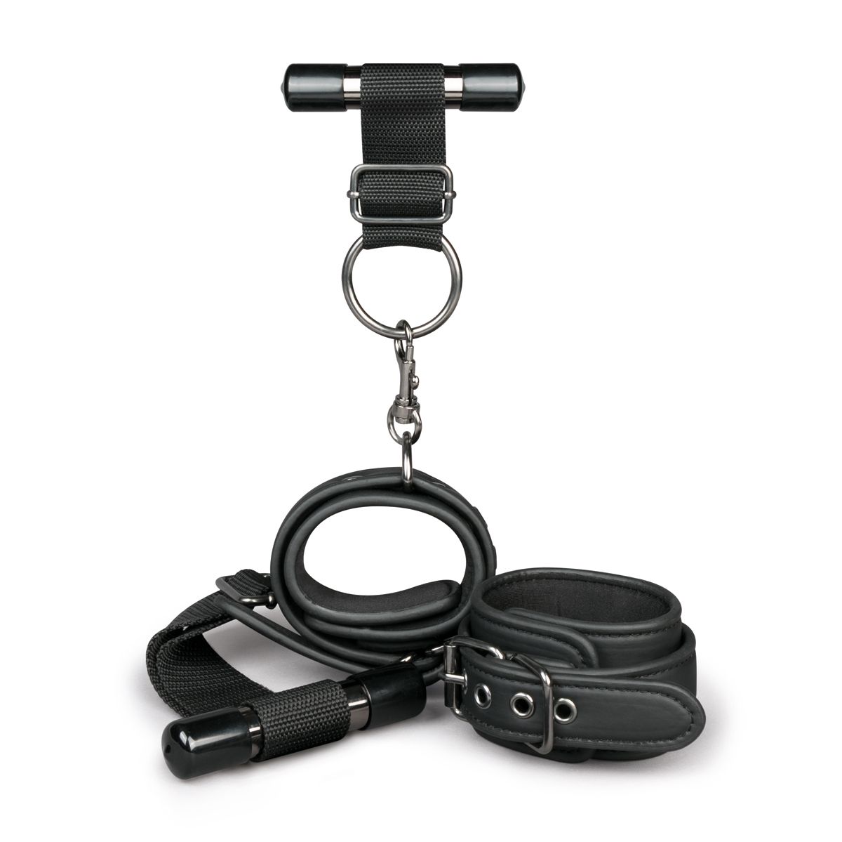 Easytoys Fetish Collection - Over the Door Wrist Cuffs Zwart (1 stuk)