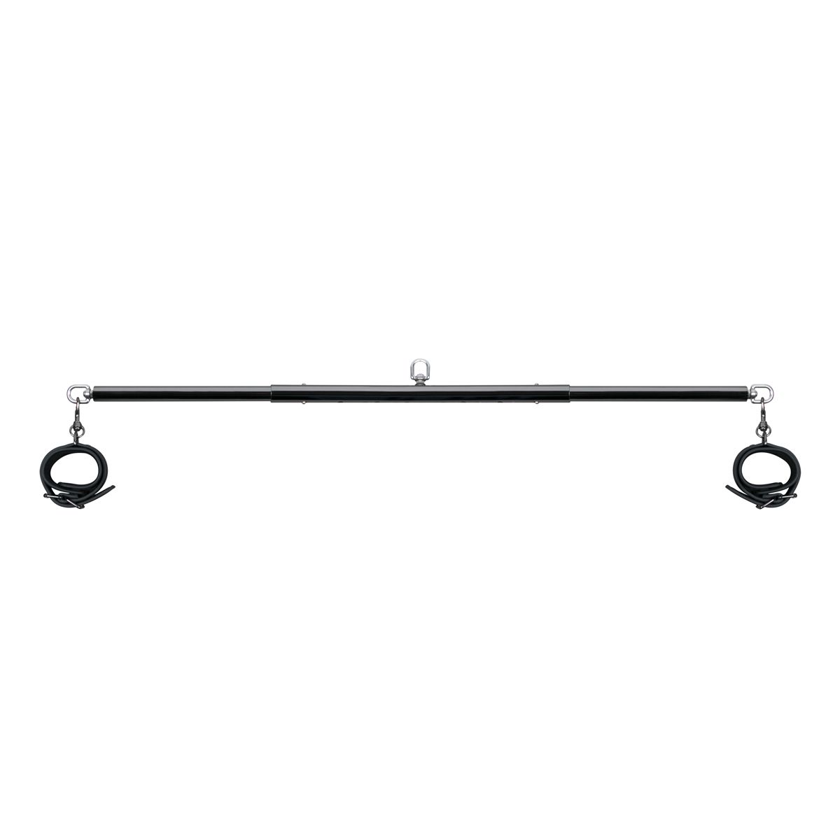 Easytoys Fetish Collection - Expander Spreader Bar and Cuffs Set Zwart (1 stuk) - image 4