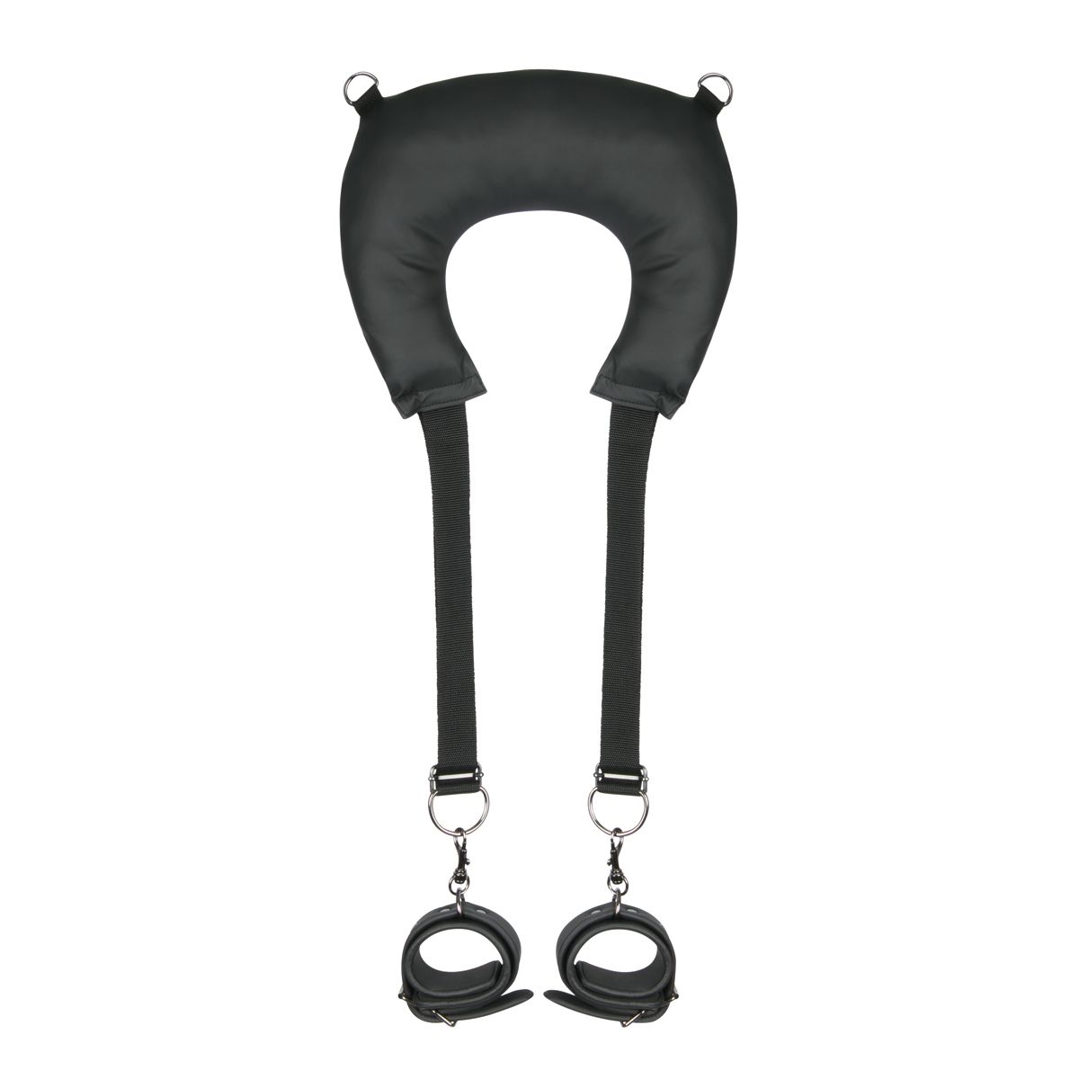 Easytoys Fetish Collection - Pillow & Ankle Cuffs Leg Position Strap Zwart (1 stuk)