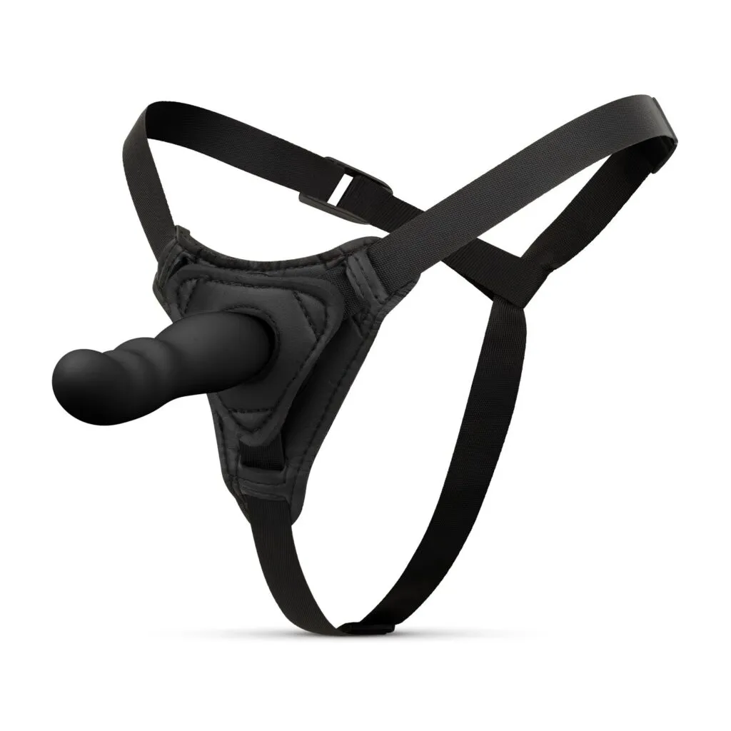 Easytoys Fetish Collection - Silicone Strap-On Realistic Zwart (1 stuk)