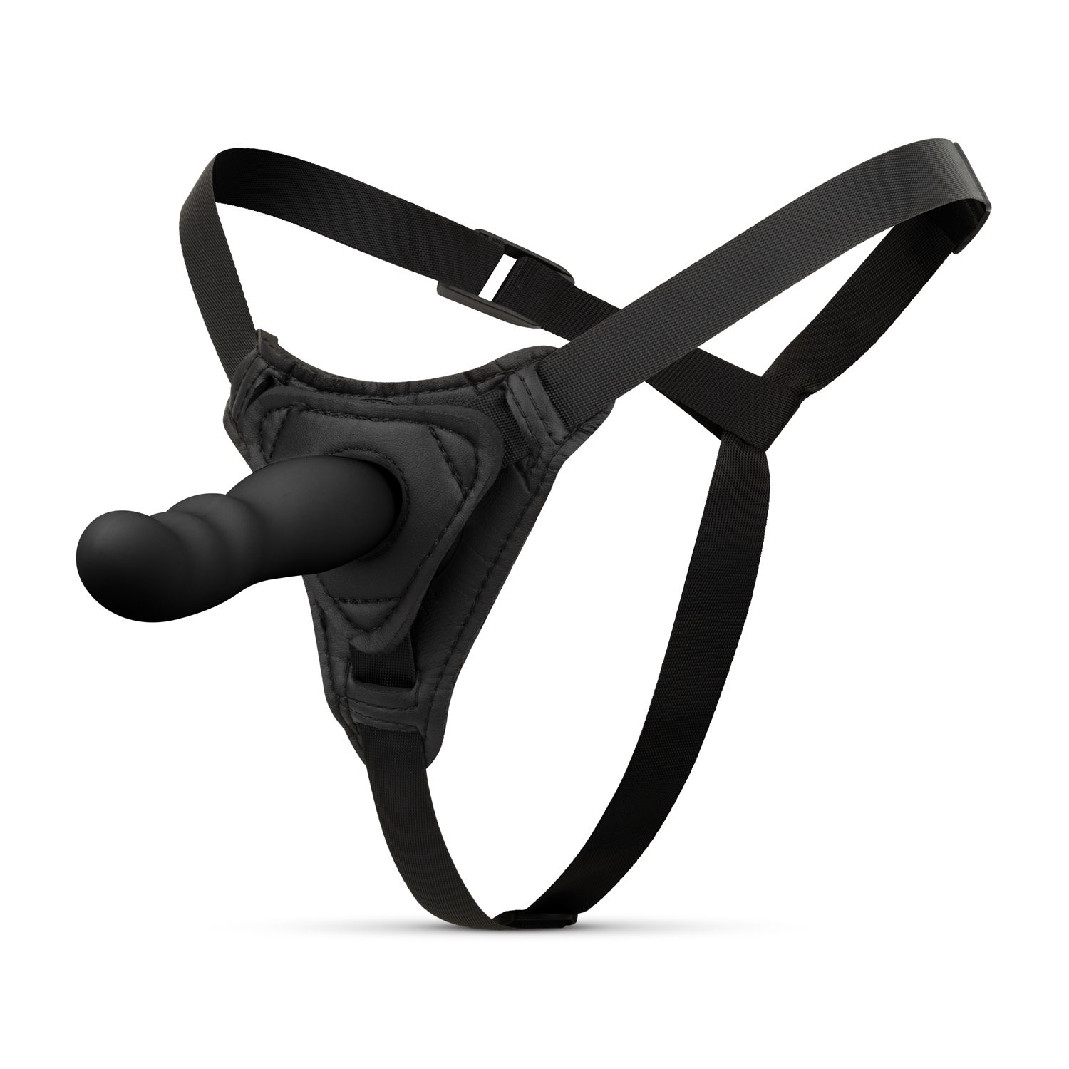 Easytoys Fetish Collection - Silicone Strap-On Realistic Zwart (1 stuk)