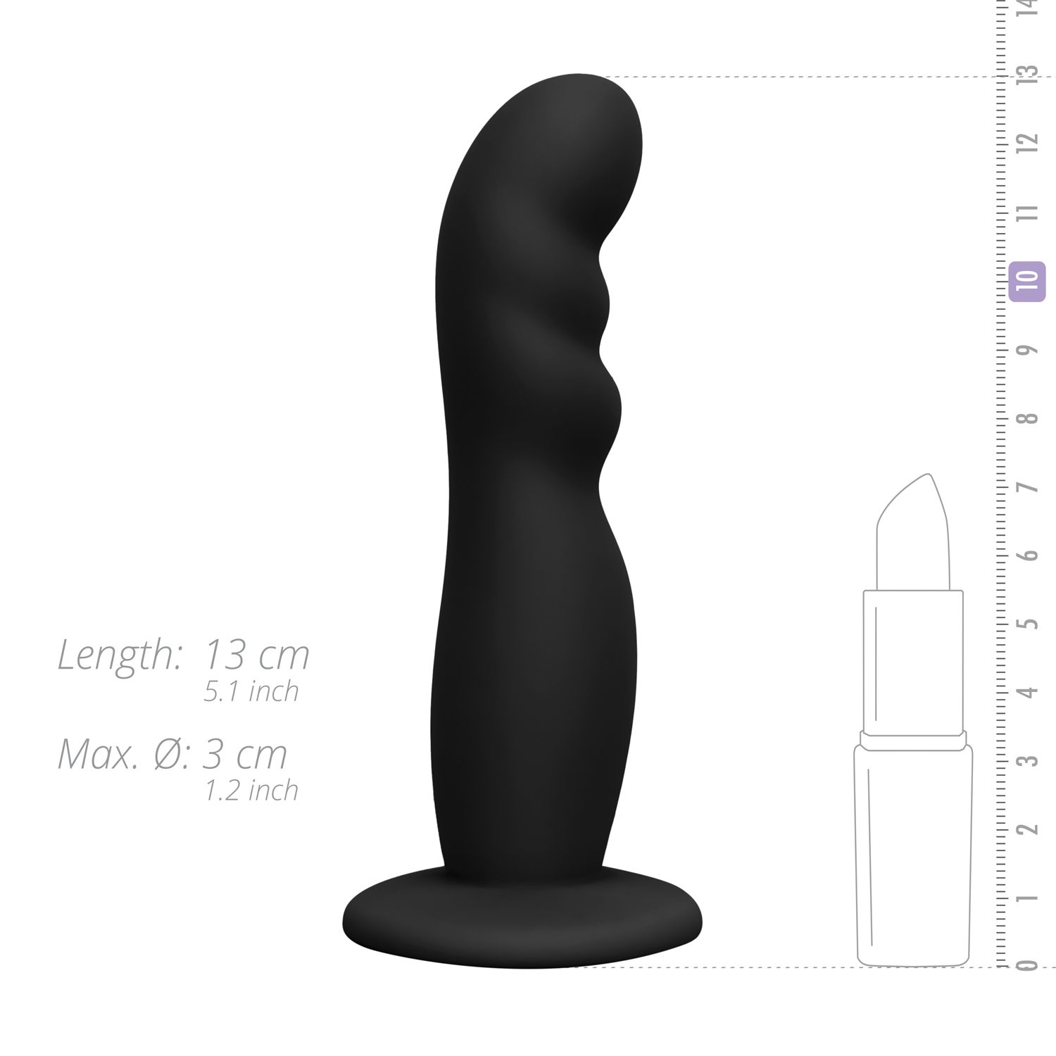Easytoys Fetish Collection - Silicone Strap-On Realistic Zwart (1 stuk) - image 7