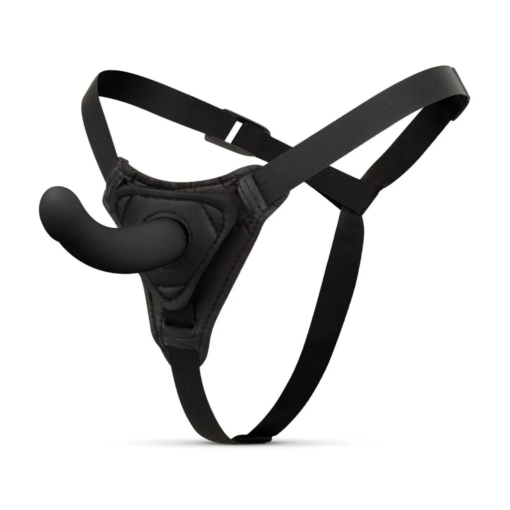 Easytoys Fetish Collection - Silicone Strap-On Smooth Zwart (1 stuk)