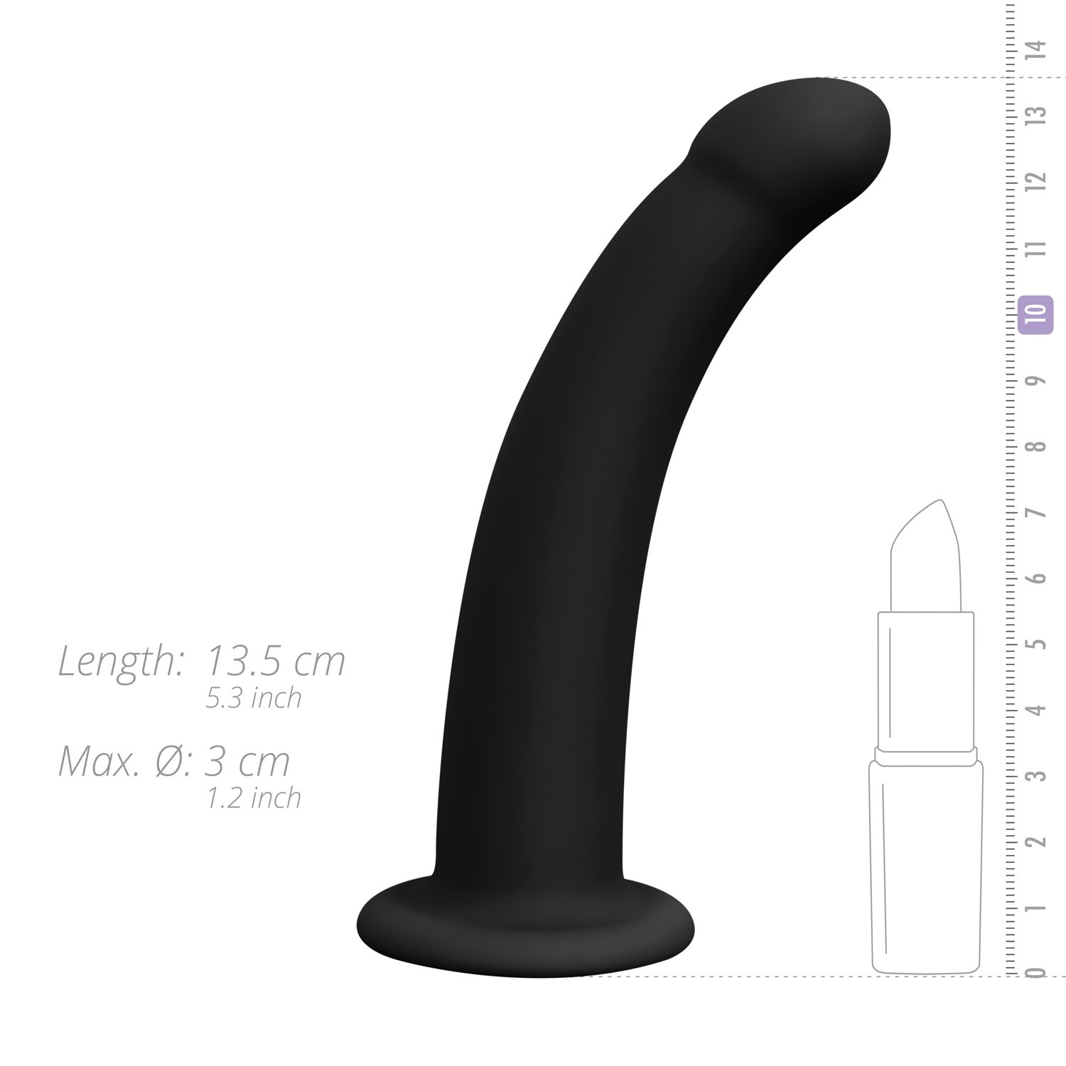 Easytoys Fetish Collection - Silicone Strap-On Smooth Zwart (1 stuk) - image 5