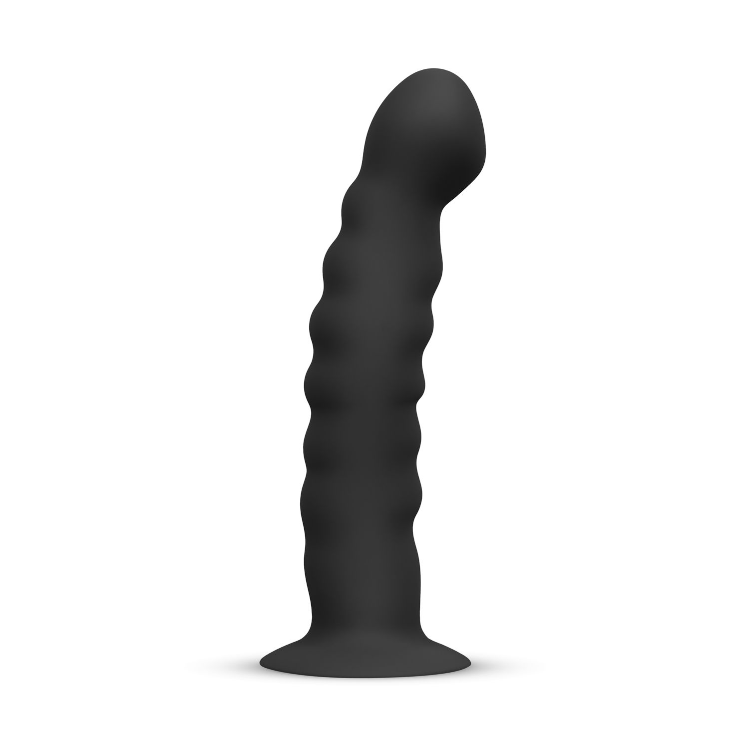 Easytoys Fetish Collection - Silicone Strap-On Bent Zwart (1 stuk)