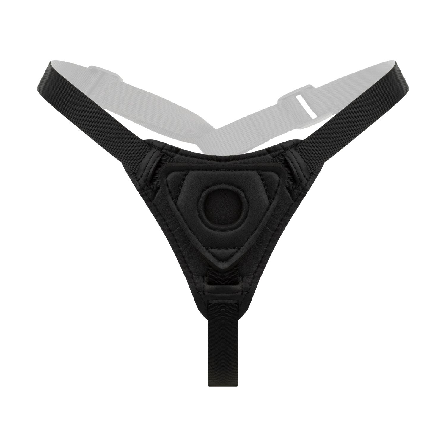 Easytoys Fetish Collection - Silicone Strap-On Bent Zwart (1 stuk) - image 3