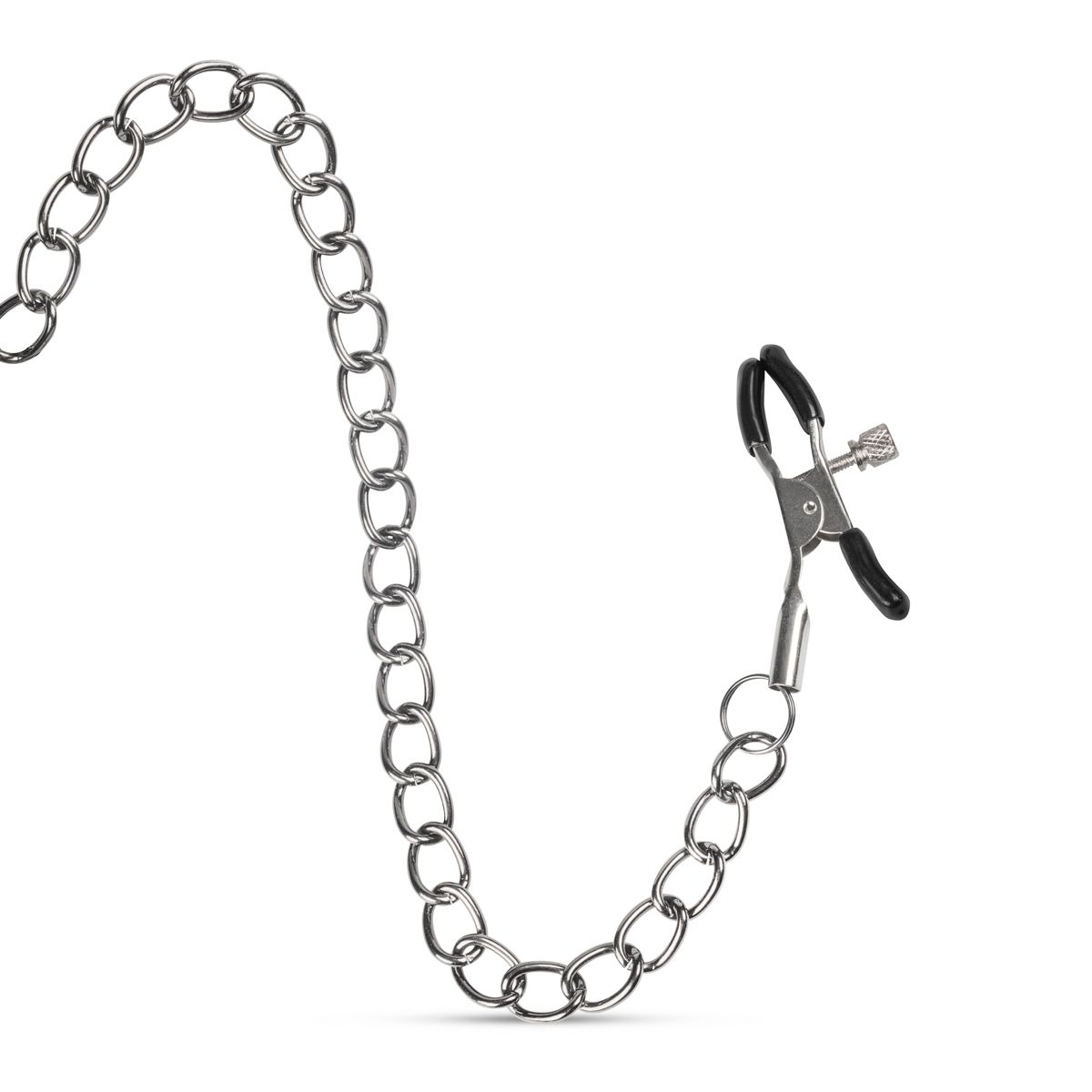 Easytoys Fetish Collection - Open Ball Gag with Nipple Clamps Zwart (1 stuk) - image 3