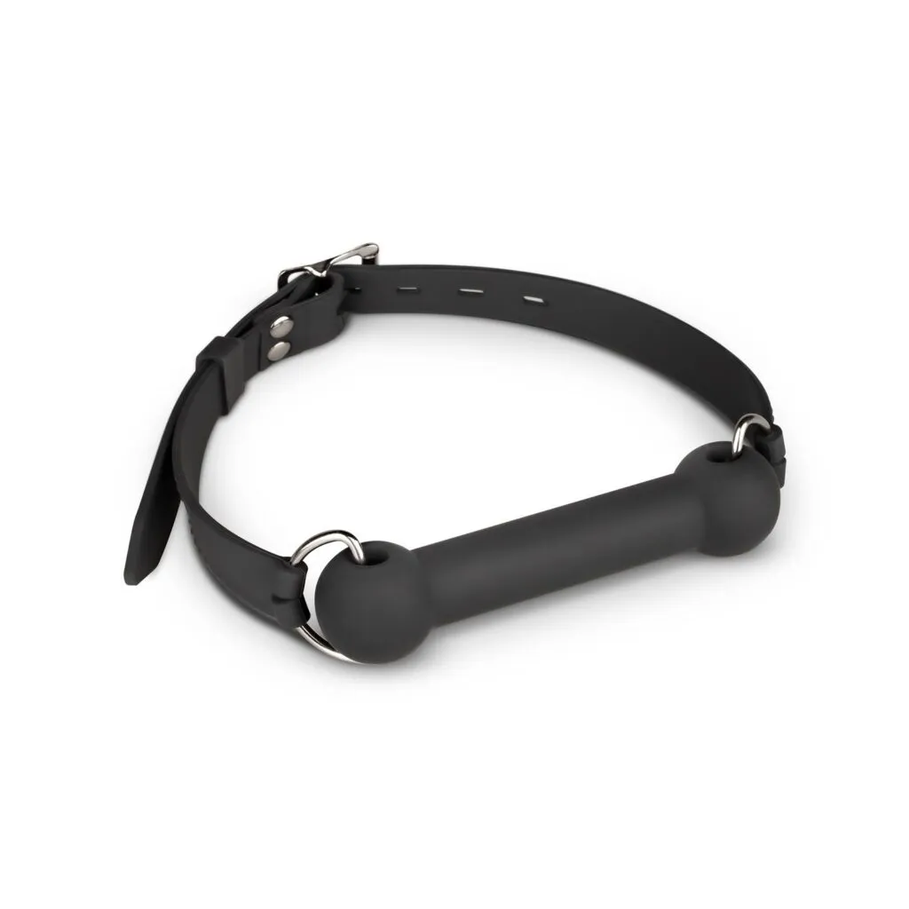 Easytoys Fetish Collection - Silicone Bit Gag Zwart (1 stuk)